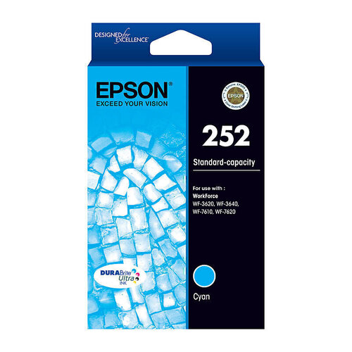 Epson 252 Cyan Ink Cart
