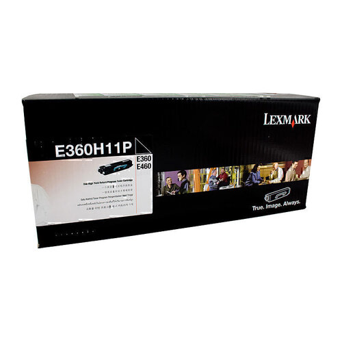 Lexmark E360H11P Black Toner - 9,000 pages