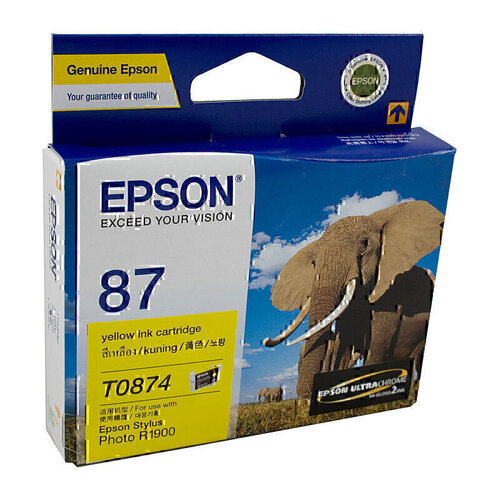 Epson T0874 Yellow Ink Cart