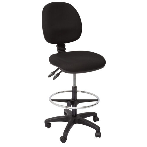 Medium Back Drafting Chair with Foot Ring