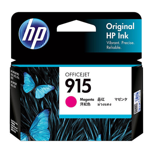 HP #915 Magenta Ink 3YM16AA