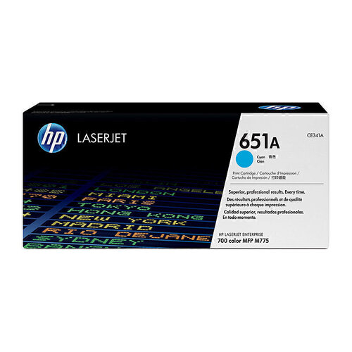 HP #651A Cyan Toner CE341A