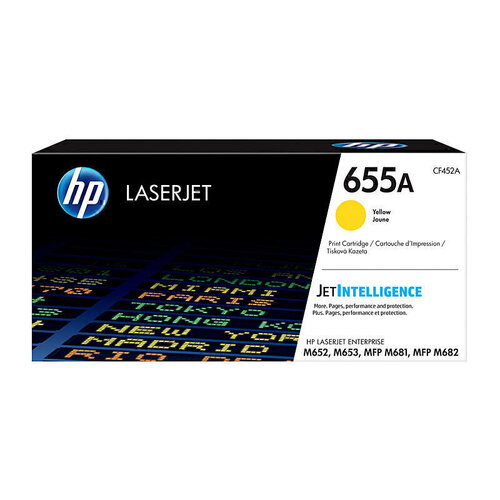 HP #655A Yellow Toner CF452A