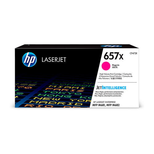 HP #657X Magenta Toner CF473X