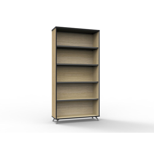 Infinity Bookcase 1800mm Oak
