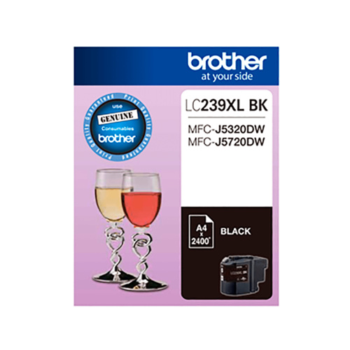 Brother LC239XL Black Ink - 2,400 pages