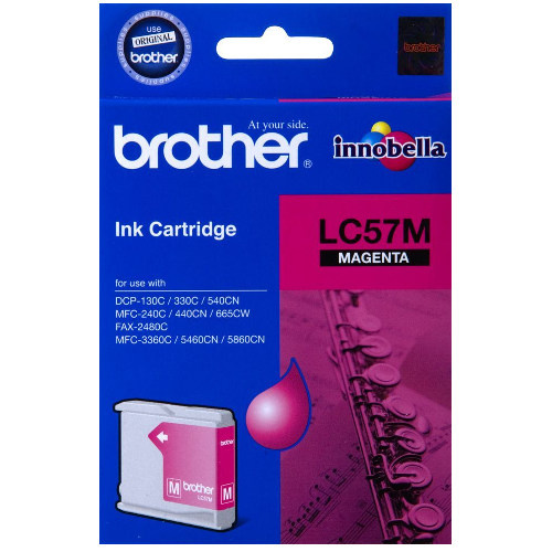 Brother LC57 Magenta Ink - 400 yield