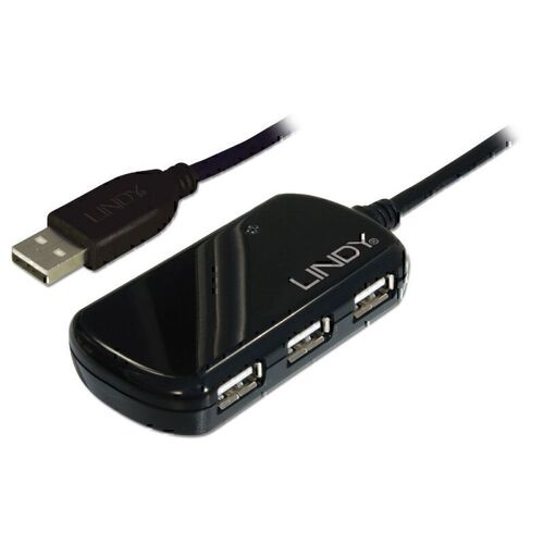 Lindy 8m USB2 Ext Pro 4P Hub