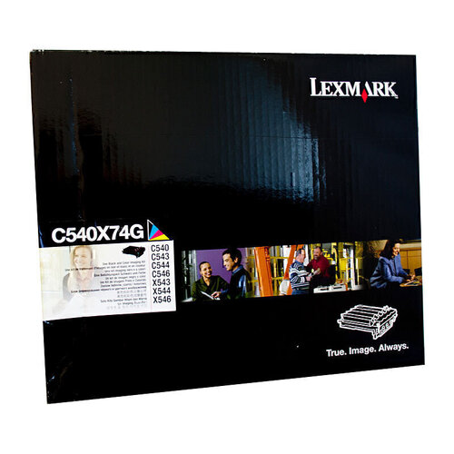 Lexm C540X74G Bk/Col Image Kit