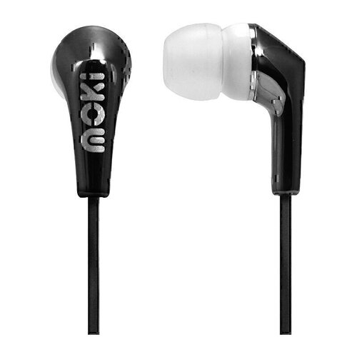 Moki Metallics Earphone Black