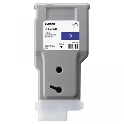 Canon PFI206 Wide Format Blue Ink - 300ml