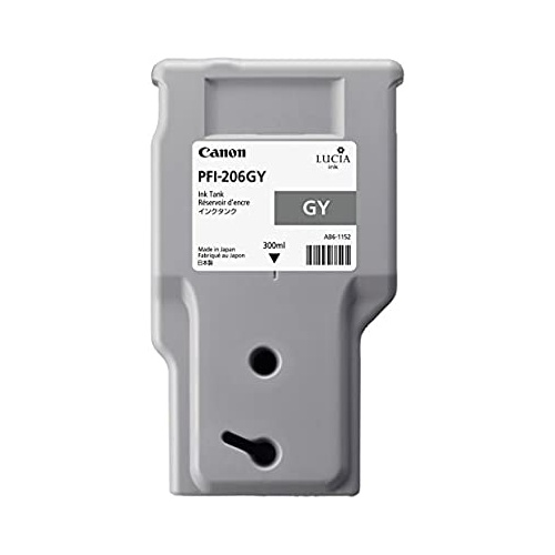 Canon PFI206 Wide Format Grey Ink - 300ml