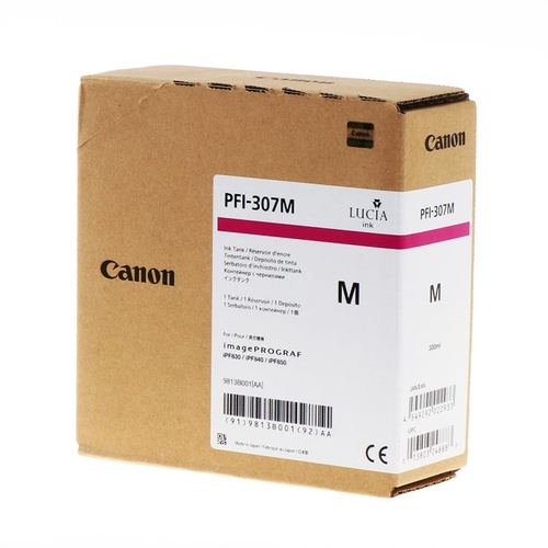Canon PFI307 Magenta Ink Tank - 330ml