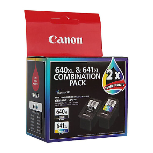 Canon PG640XLCL641XL Combo Value Pack 