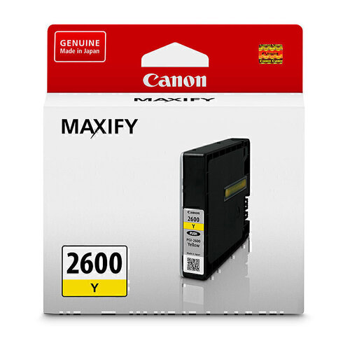 Canon PGI2600Y Yellow Ink Tank - 700 pages