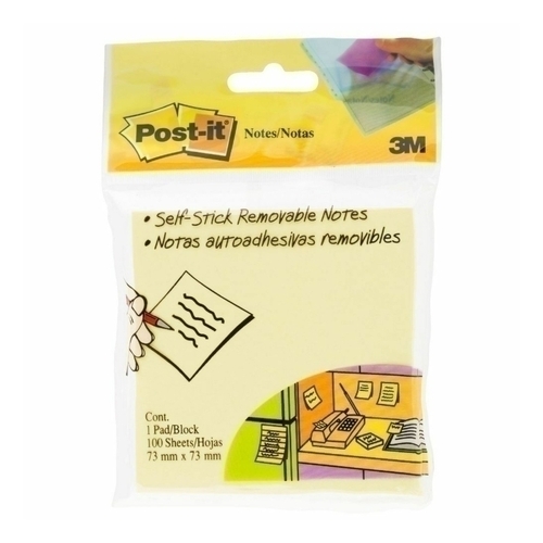 Post-It Note 654-HBY Pk1 Bx12