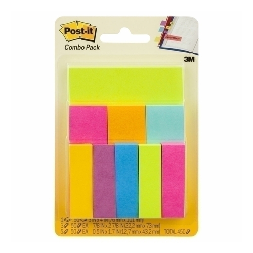 Post-It PgMarker 670-COMBO Bx6