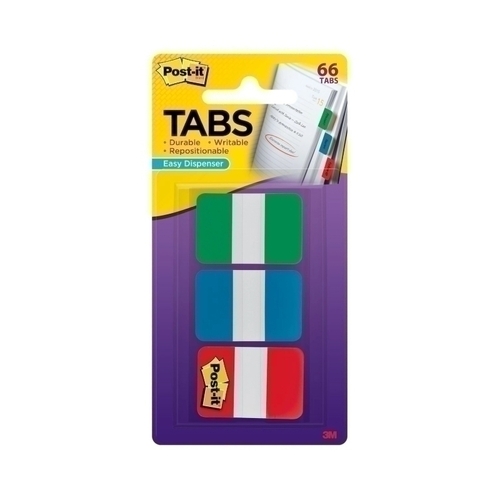 P-I Tabs 25mm 686-GBR Pk66 Bx6