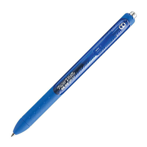 Paper Mate Inkjoy Retractable Gel Pen Blue Bx12