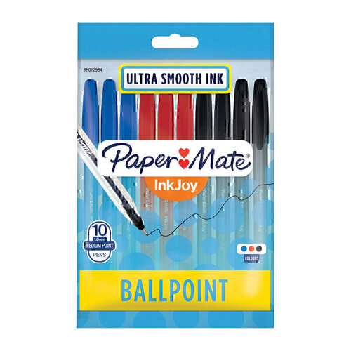 Paper Mate Inkjoy Assorted Pk10 Bx12