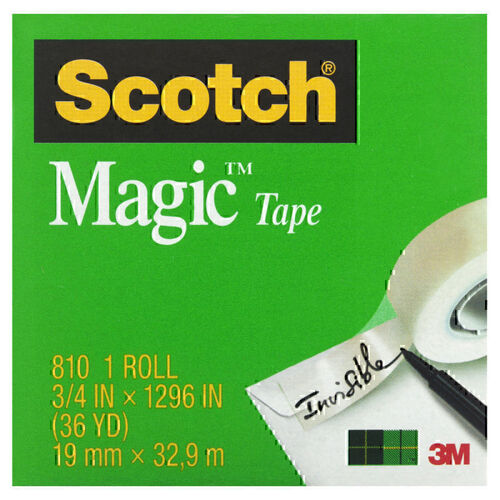 Scotch MagicTape 810 19mm Bx12