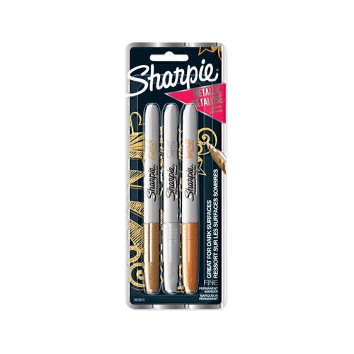 Sharpie Metallic Marker 3pk Box of 6