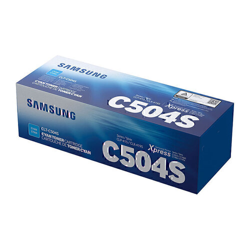Samsung 504S Cyan Toner - 1,800 pages