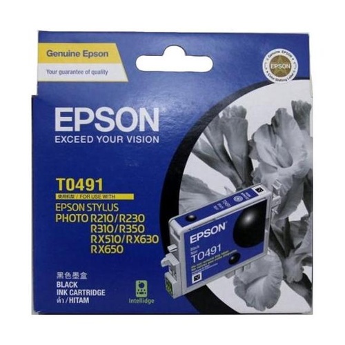 Epson T0491 Black Ink - 450 pages