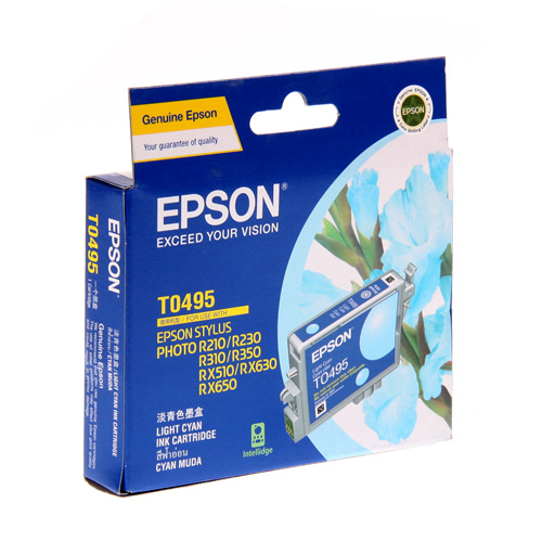 Epson T0495 Light Cyan Ink - 430 pages