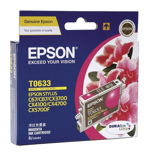 Epson T0633 Magenta Ink - 380 pages