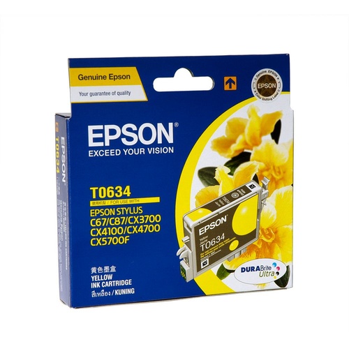 Epson T0634 Yellow Ink - 380 pages