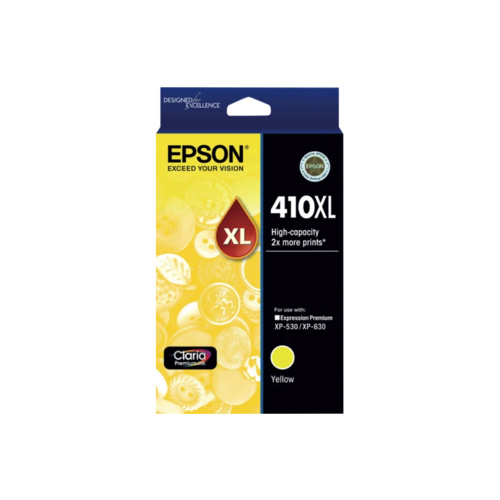 Epson 410XL High Yield Yellow Ink - 650 pages