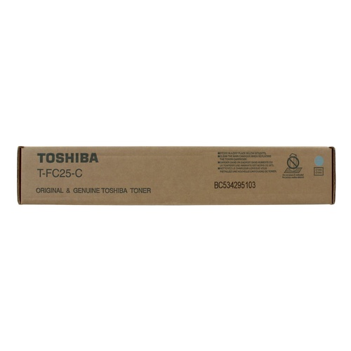 Toshiba TFC25 Cyan Toner - 26,800 pages