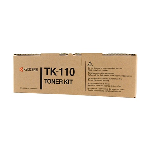 Kyocera TK110 Black Toner Kit - 6,000 pages 
