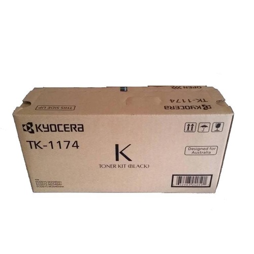 Kyocera TK1174 Black Toner - 7,200 pages