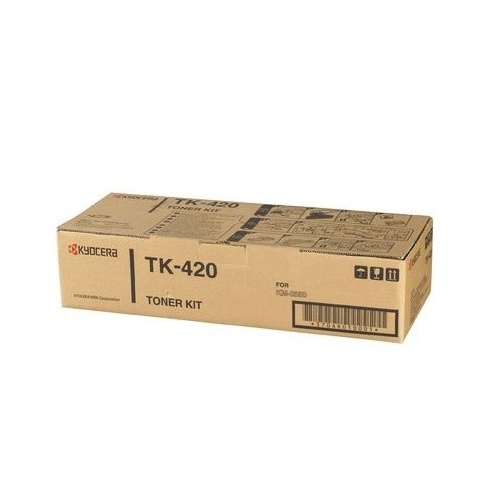 Kyocers TK420 Black Toner Kit - 15,000 pages 