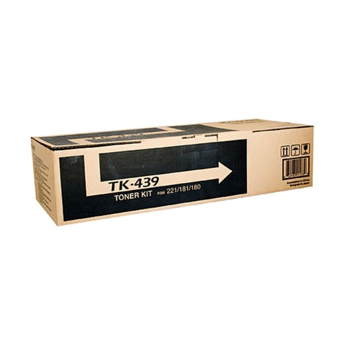 Kyocera TK439 Black Toner Kit - 15,000 pages 