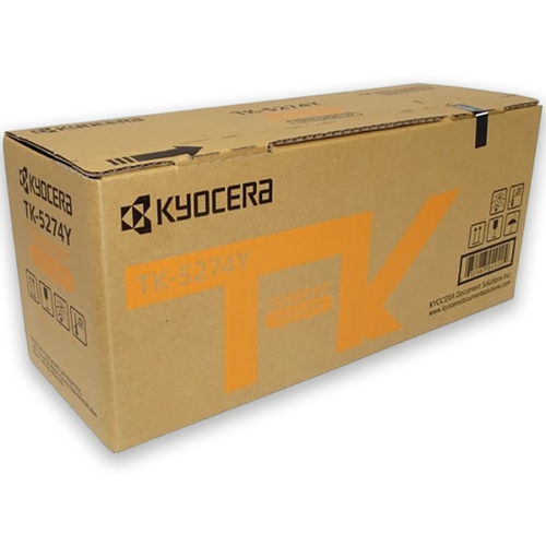 Kyocera TK5274 Yellow Toner - 6,000 pages