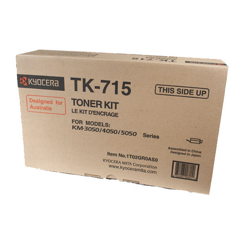Kyocera TK715 Black Toner - 34,000 pages 