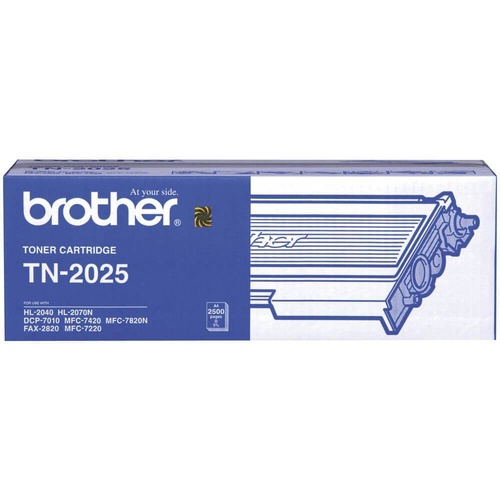 Brother TN2025 Toner - 2,500 yield 
