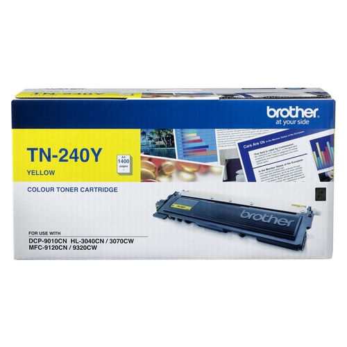 Brother TN240 Yellow Toner - 1,400 yield