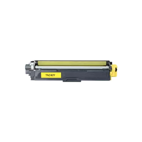 Compatible Brother TN240 Yellow Toner - 1,400 pages
