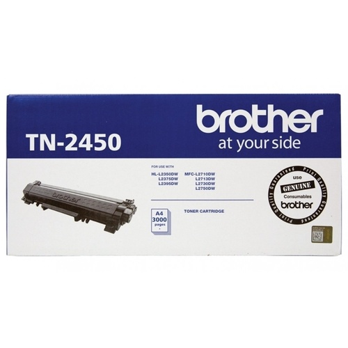 Brother TN2450 Toner - 3,000 yield