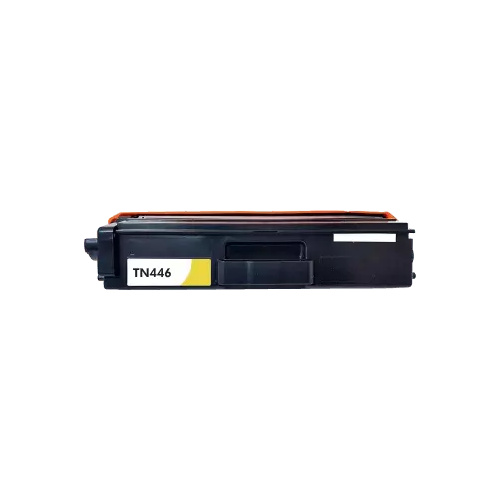 Compatible Brother TN446 Yellow Toner - 6,500 pages