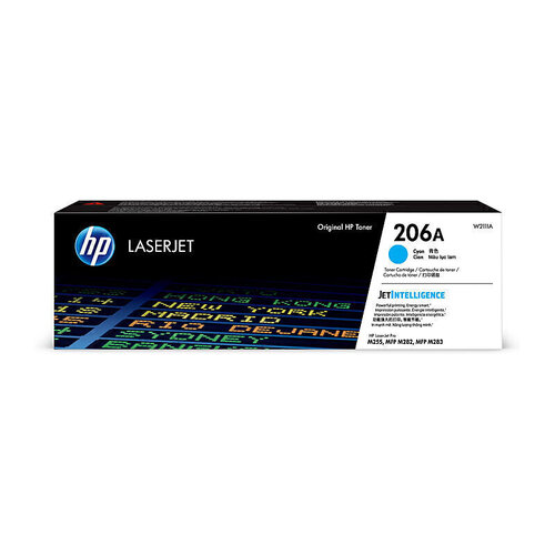 HP W2111A #206A Cyan Toner - 1250 pages
