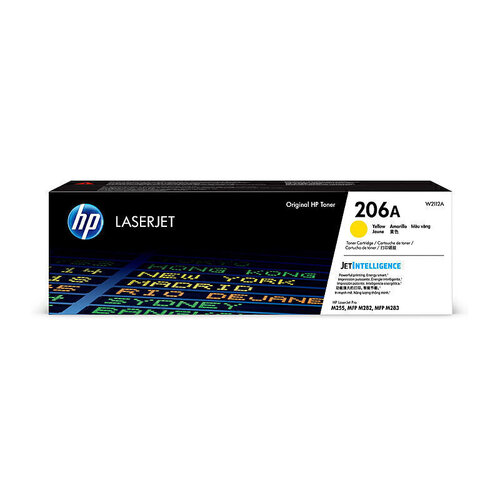 HP W2112A #206A Yellow Toner - 1250 pages