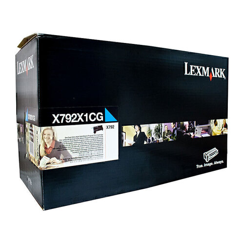 Lexmark X792 High Yield Cyan Toner - 20,000 pages